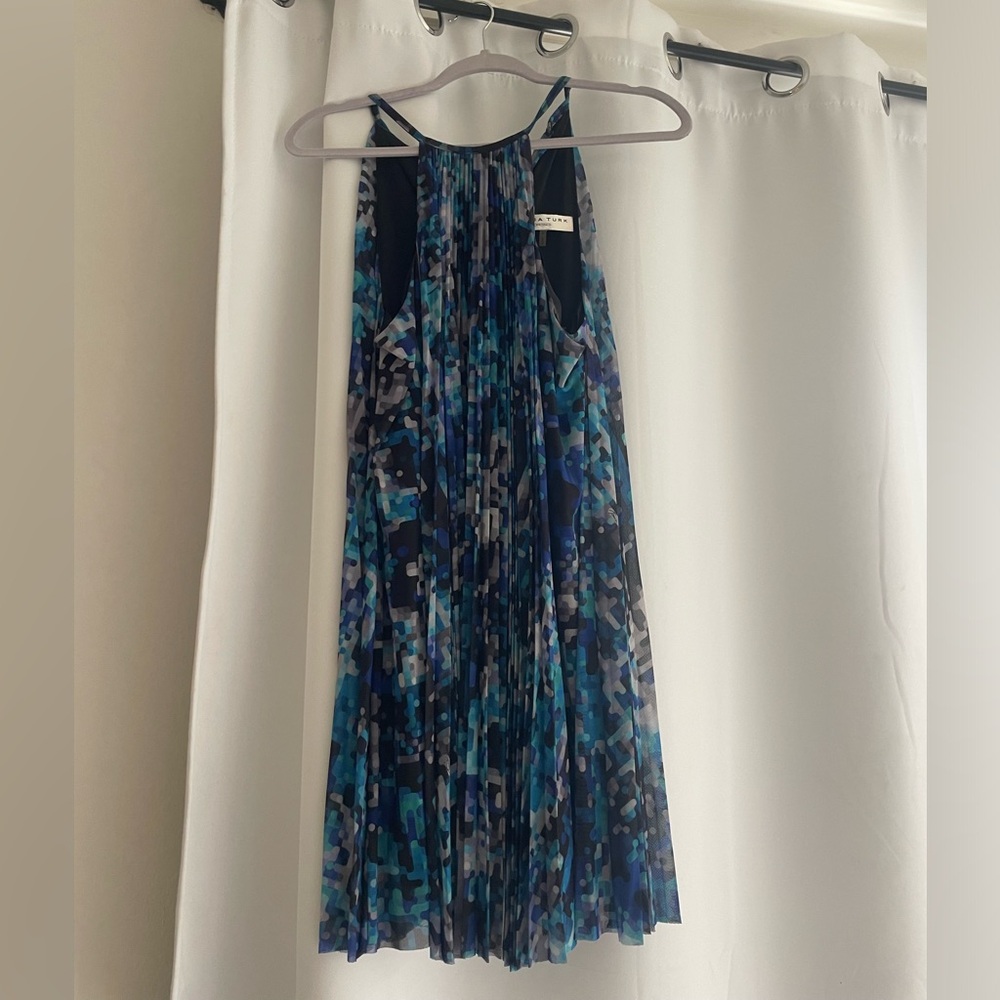 Blue Cocktail Dress